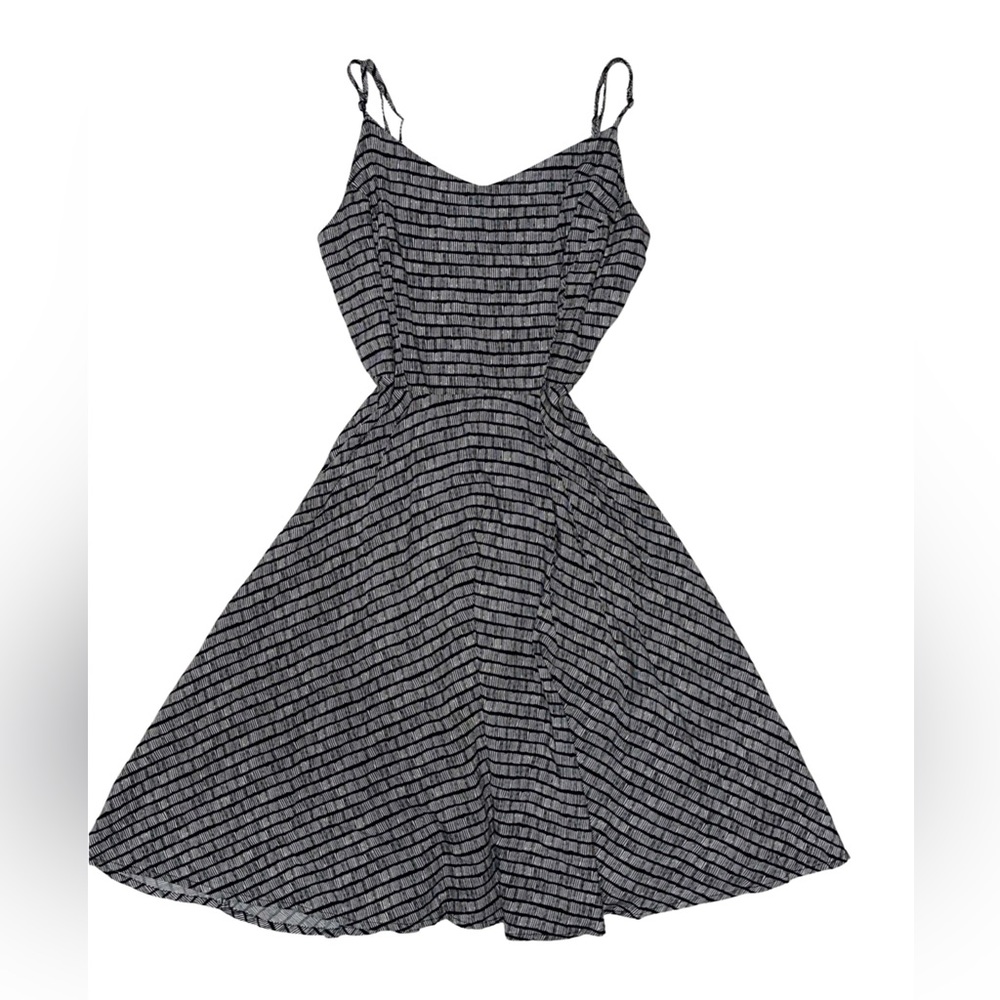 Old Navy Spring Summer Sundress | Black White Sundress